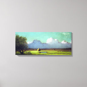 Lienzo Martin Johnson Heade Sunlight Shadow Newbury Marsh