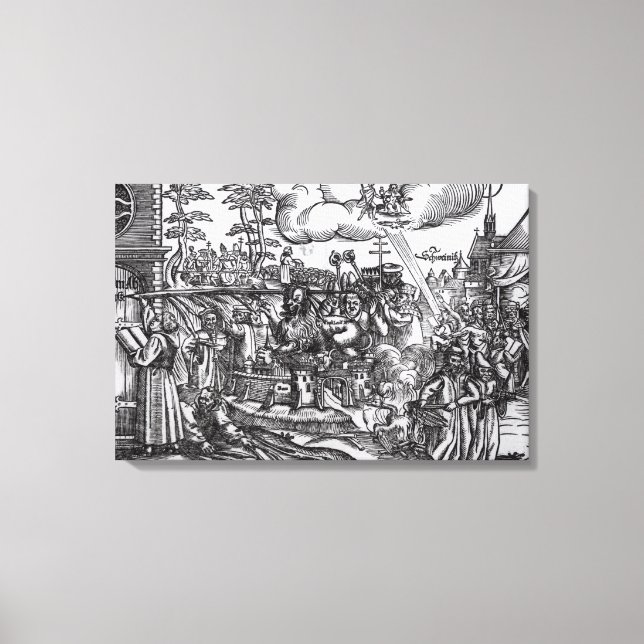 Lienzo Martin Luther (Anverso)