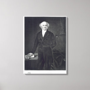 Lienzo Martin Van Buren, 8vo presidente del Stat unido