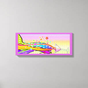 LIENZO MARTINI AL ESTILO POP ART DE LOS SESENTA