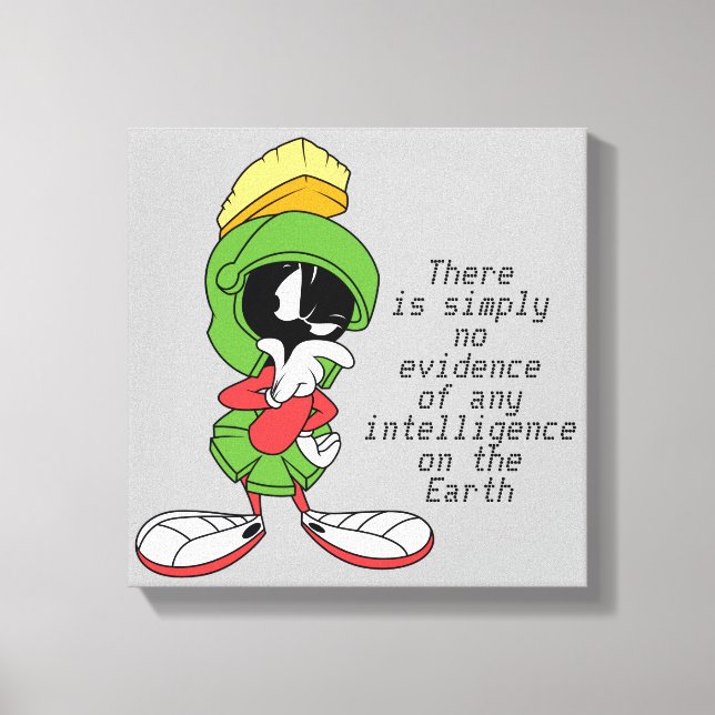 LIENZO MARVIN EL PENSAMIENTO MARTIAN™ (Anverso)