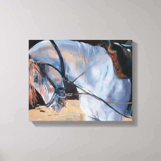Lienzo Marwari Horse Rajasthan 2010 (Anverso)