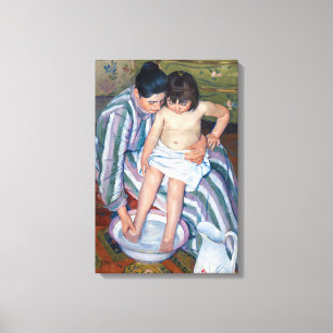 Lienzo Mary Cassatt - El baño del niño / El Baño