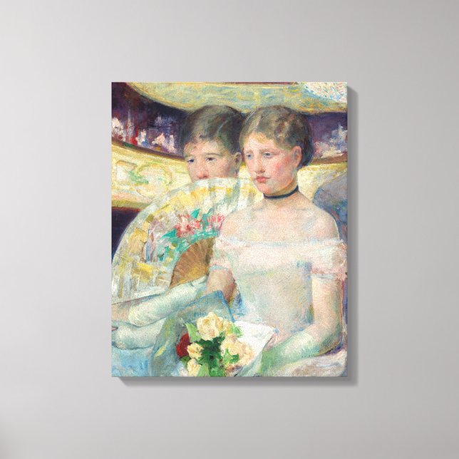 Lienzo Mary Cassatt - El Palco (Anverso)