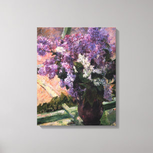 Lienzo Mary Cassatt - Lilas en una ventana