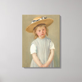 Lienzo Mary Cassatt - Niño en un Gorra de paja