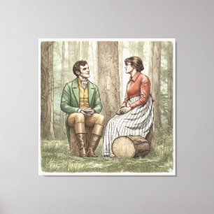 Lienzo Mary y Tom en "La otra hermana Bennet"