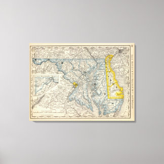 Lienzo Maryland, DC y Delaware