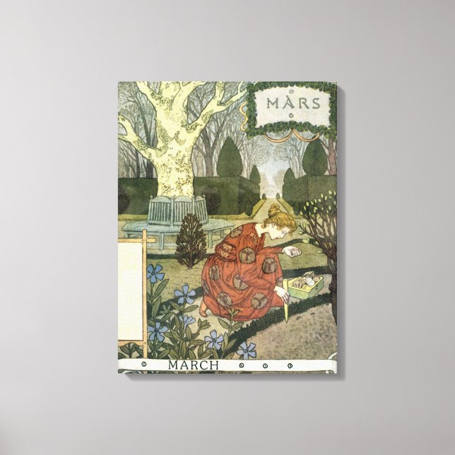 Lienzo Marzo (Anverso)