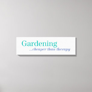 Lienzo Más barato que terapia