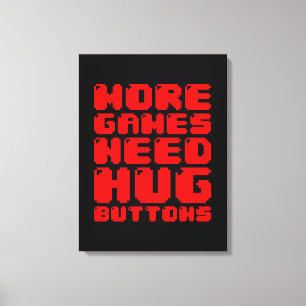 LIENZO MÁS JUEGOS NECESITAN BOTONES HUG