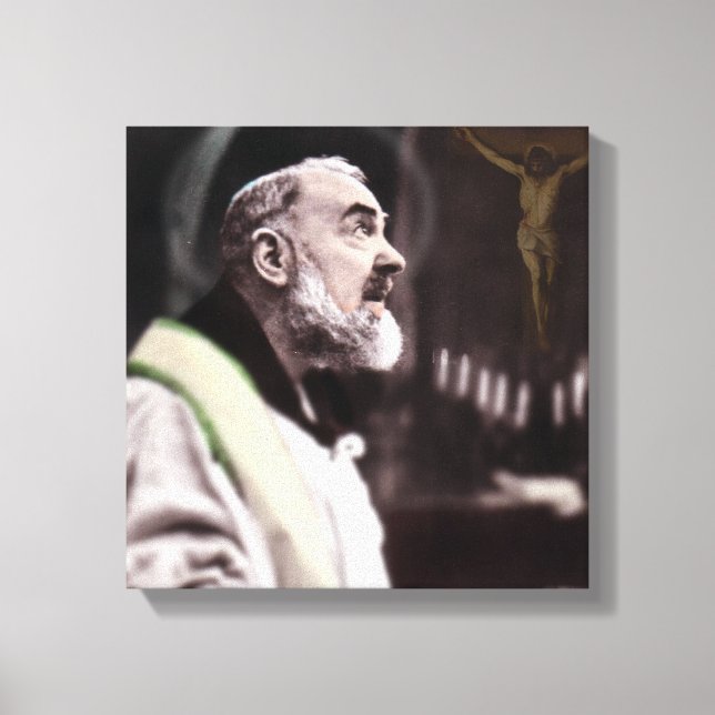 LIENZO MASA DE CELEBRACIÓN DE SAN PADRE PIO (Anverso)