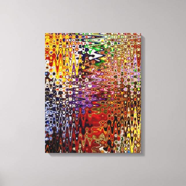 Lienzo Masas asiáticas 4, 2018 (foto) | Imágenes SVP (Anverso)