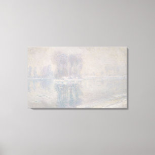 Lienzo Masas de hielo flotante de hielo de Claude Monet