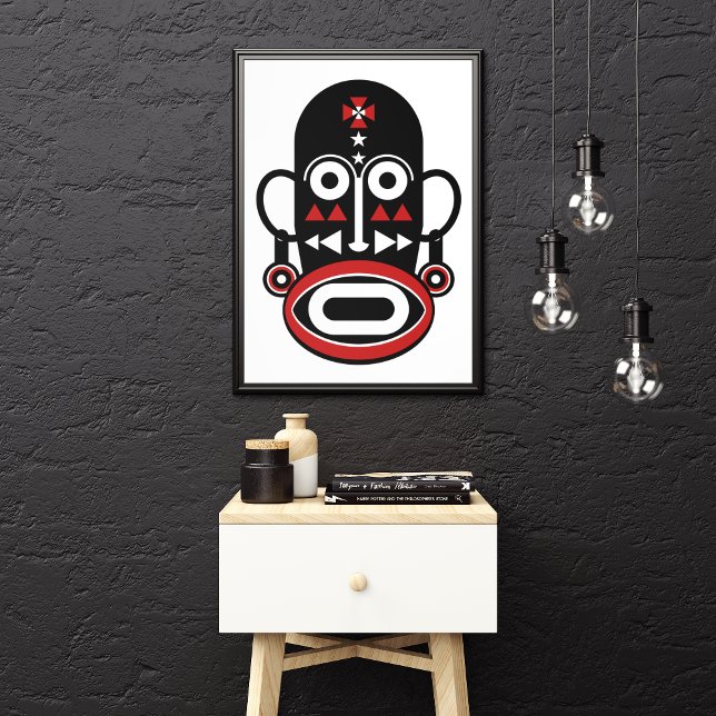 Lienzo Máscara de africanos (Subido por el creador)