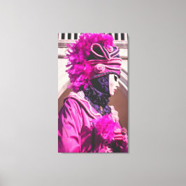 Lienzo Máscara de carnaval en Venecia