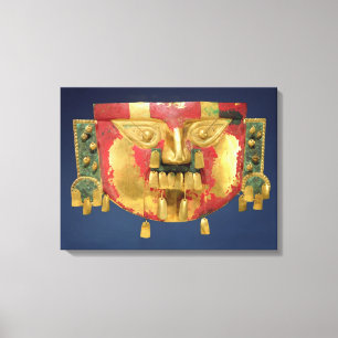 Lienzo Máscara del inca