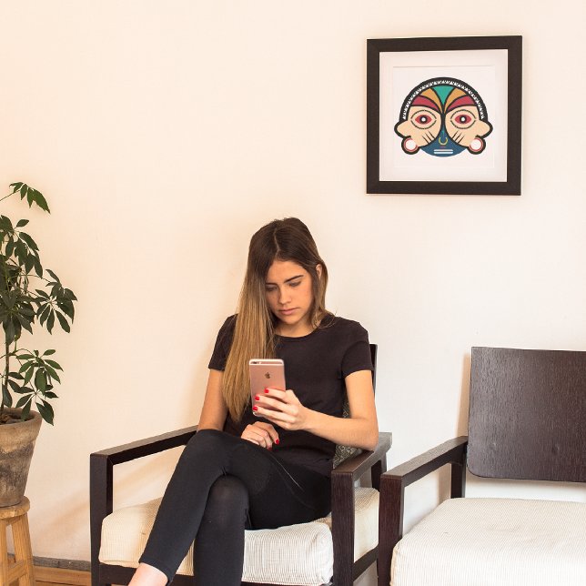 Lienzo Máscara redonda de pene (Subido por el creador)