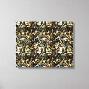 Lienzo Máscaras africanas