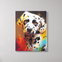 Mascota de perro de Dalmacia Compañero animal ador