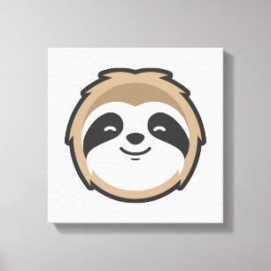 Lienzo Mascota Sloth