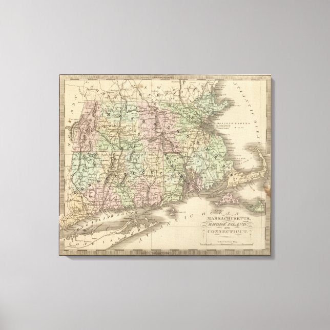 Lienzo Massachusetts, Rhode Island y Connecticut (Anverso)