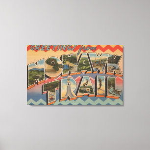 Lienzo Massachusetts - saludos del rastro 2 del Mohawk