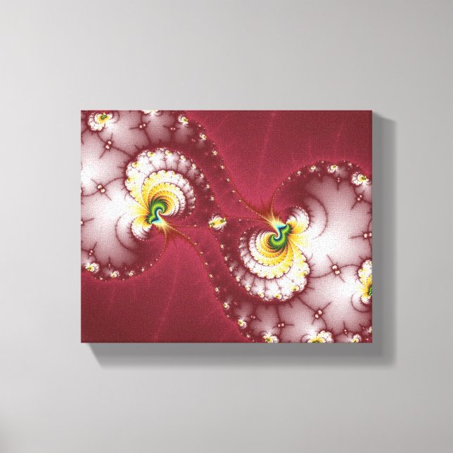 Lienzo Masticador de huesos de perro - Fractal (Anverso)