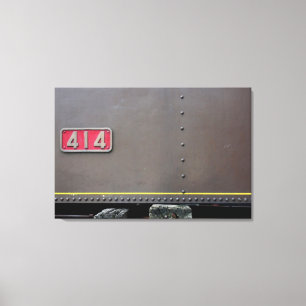 Lienzo Mastrou antiguo del tren que estoy abajo para el l