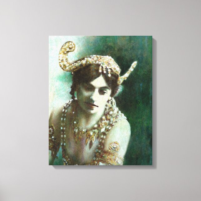 Lienzo Mata Hari (Anverso)