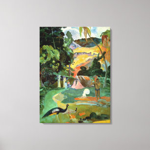 Lienzo Matamoe o Landscape with Peacocks, 1892