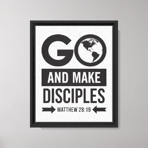 Lienzo Mateo 28:19