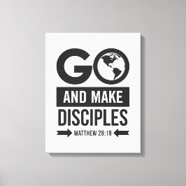 Lienzo Mateo 28:19