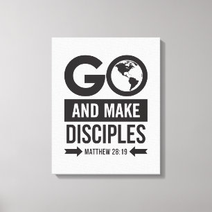 Lienzo Mateo 28:19
