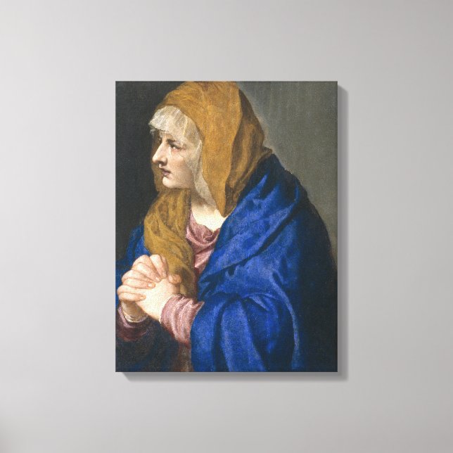 Lienzo Mater Dolorosa (Virgen María) (Madre de los Dolore (Anverso)