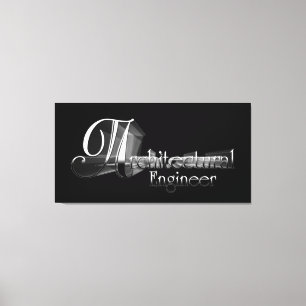 Lienzo Material gráfico de ingeniería arquitectónica