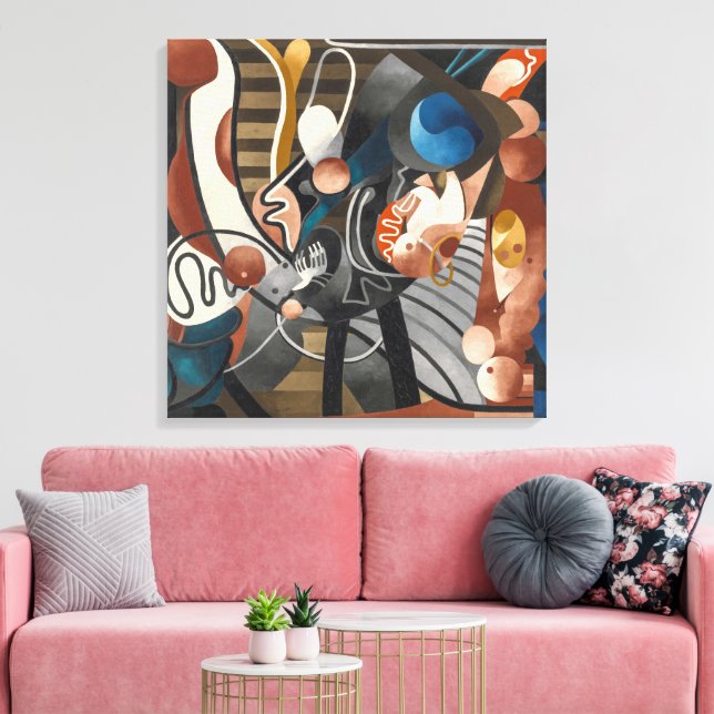 Lienzo Matrimonio de cómic | Francis Picabia | (Insitu (Sala de estar))