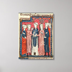 Lienzo Matrimonio, de 'Decrets de Gratien'