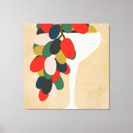 Lienzo Matriz de uvas