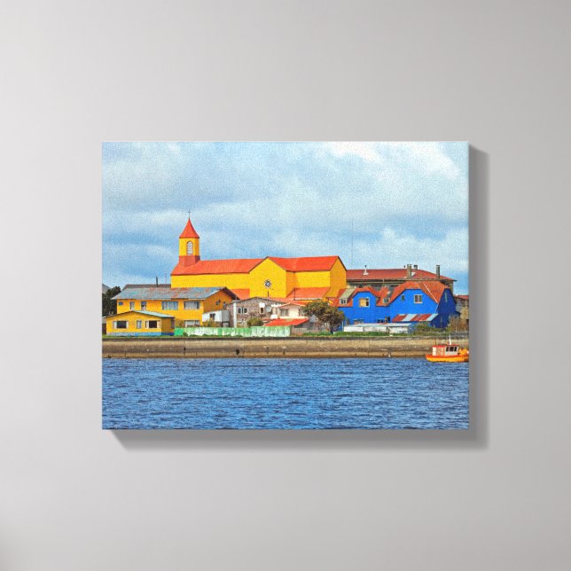 Lienzo Maullin, Chile (Anverso)