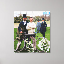 Lienzo Maurice Garin Ganador Paris-Roubaix 1898 Color Red