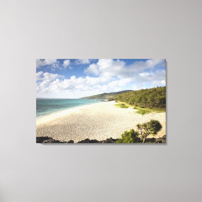 Lienzo Mauricio, Isla Rodrigues, St. Francois, St. (Anverso)