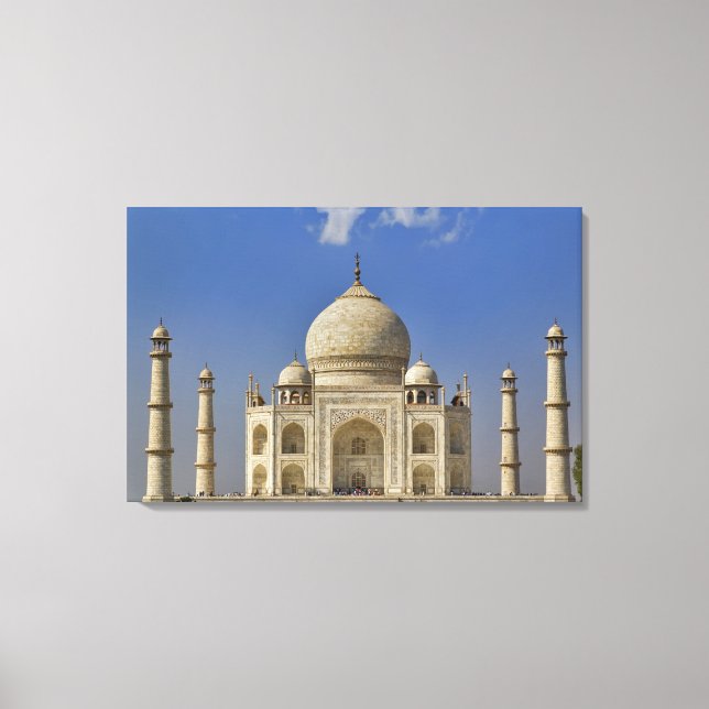 Lienzo Mausoleo del Taj Mahal / Agra, India (Anverso)