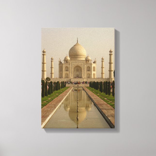 Lienzo Mausoleo Taj Mahal, India (Anverso)