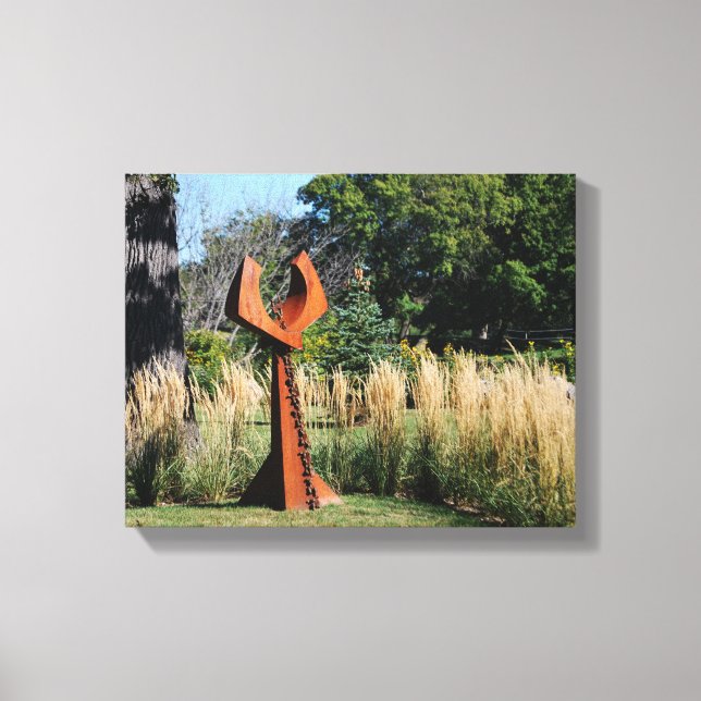 Lienzo Mayville, bailarinas de la pradera de Dakota del N (Anverso)