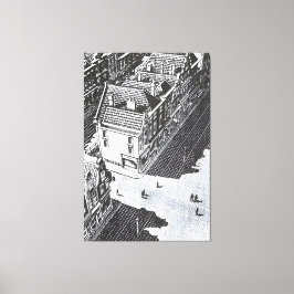 Lienzo MC Escher art style