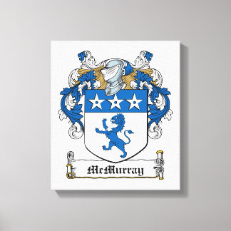 Lienzo McMurray Family Crest
