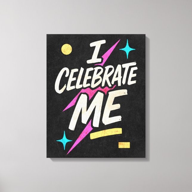 Lienzo Me Celebro a Mí (Anverso)
