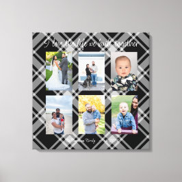 Lienzo Me encanta la vida que construimos juntos 6 foto p