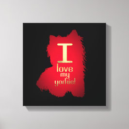 LIENZO ME ENCANTA MI YORKIE